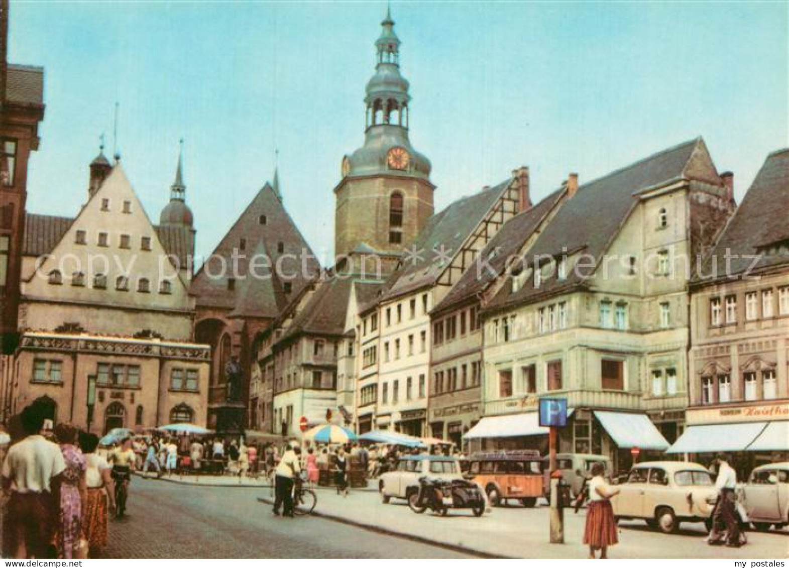 Eisleben Marktplatz