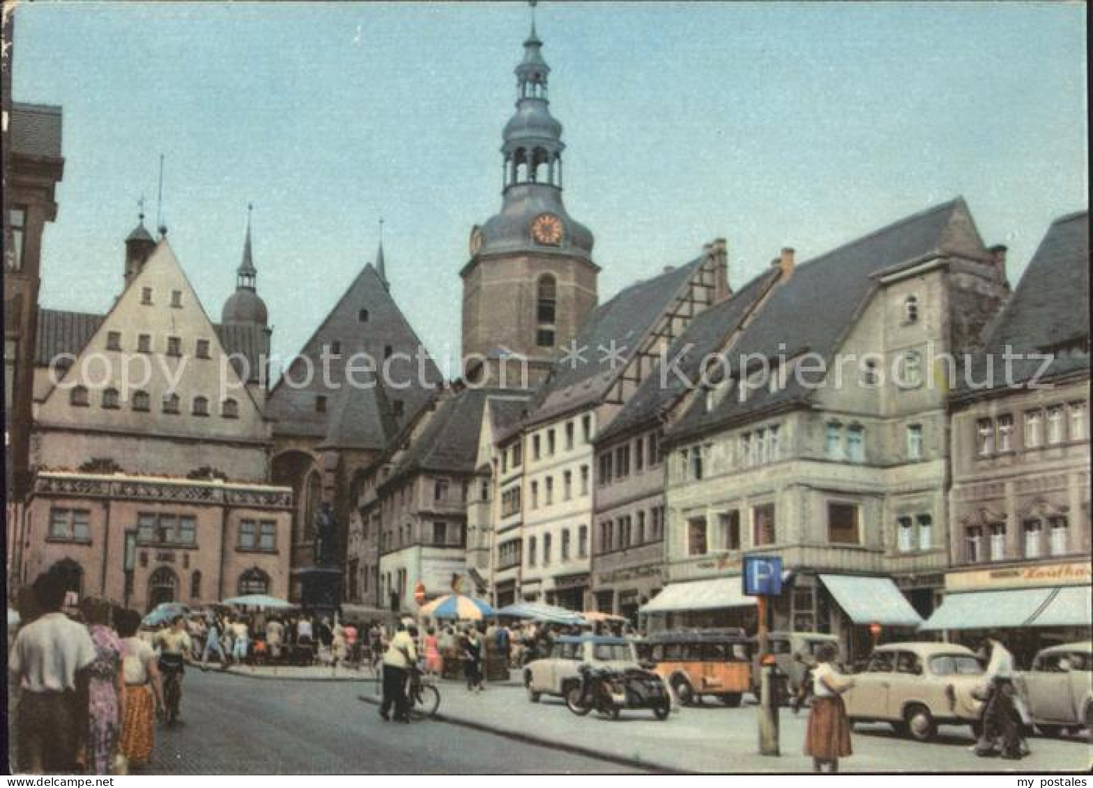 Eisleben Marktplatz