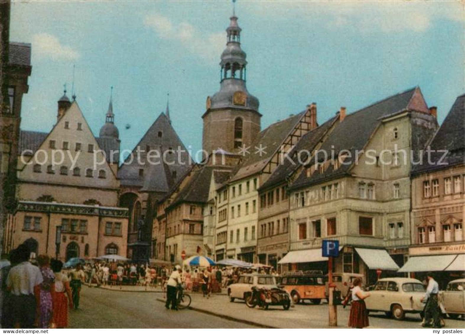 Eisleben Marktplatz
