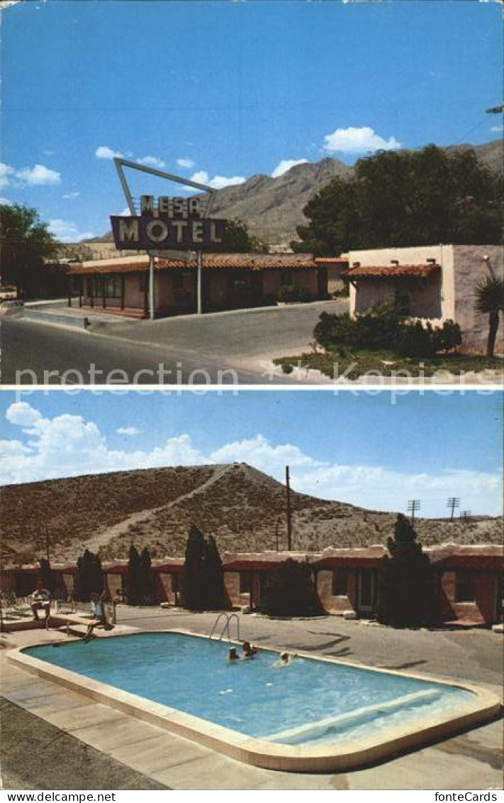 El Paso Texas Mesa Motel