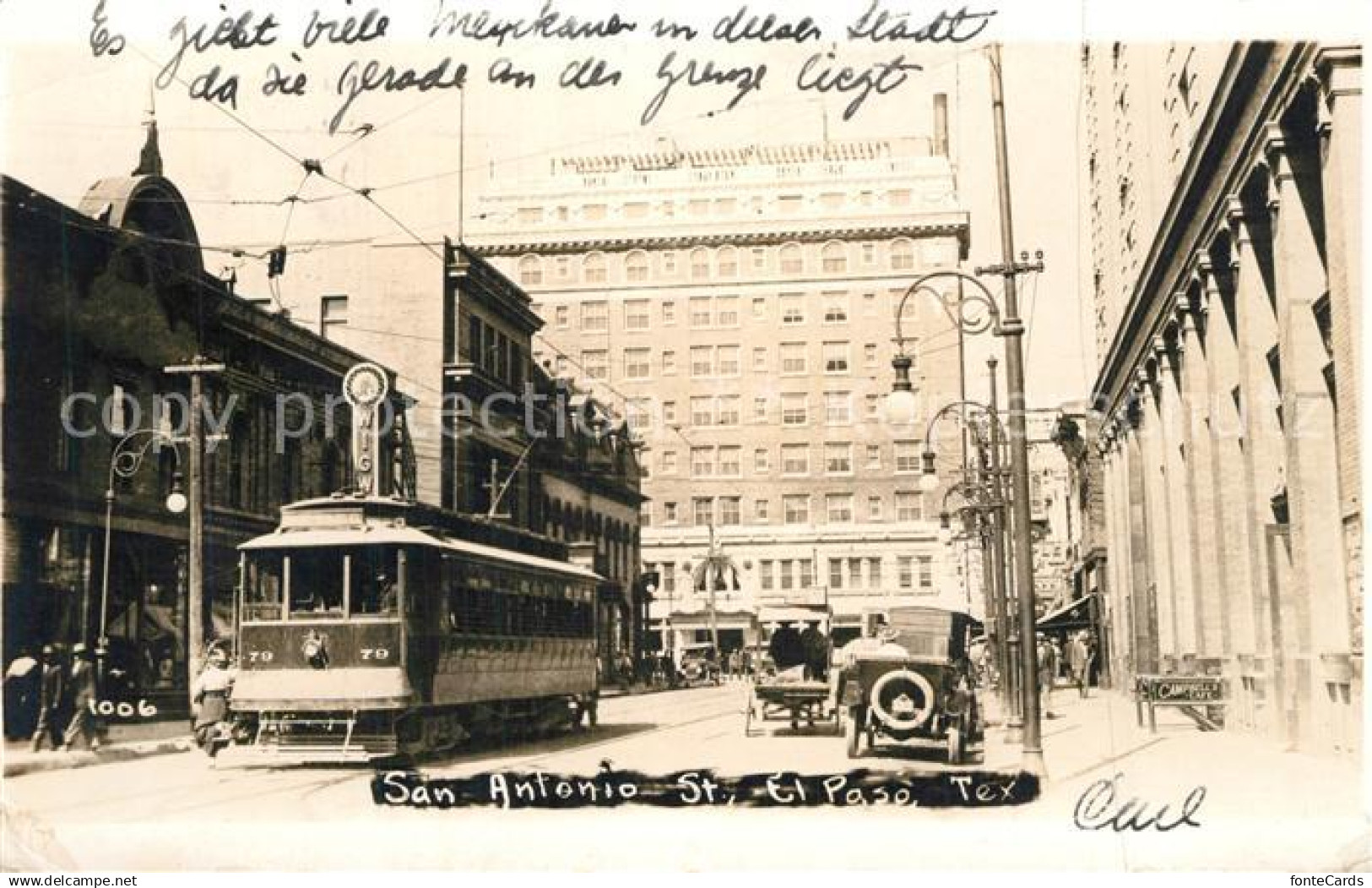 El Paso Texas San-Antonio Street