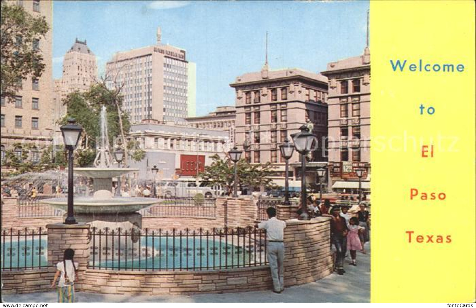 El Paso Texas San Jacinto Plaza