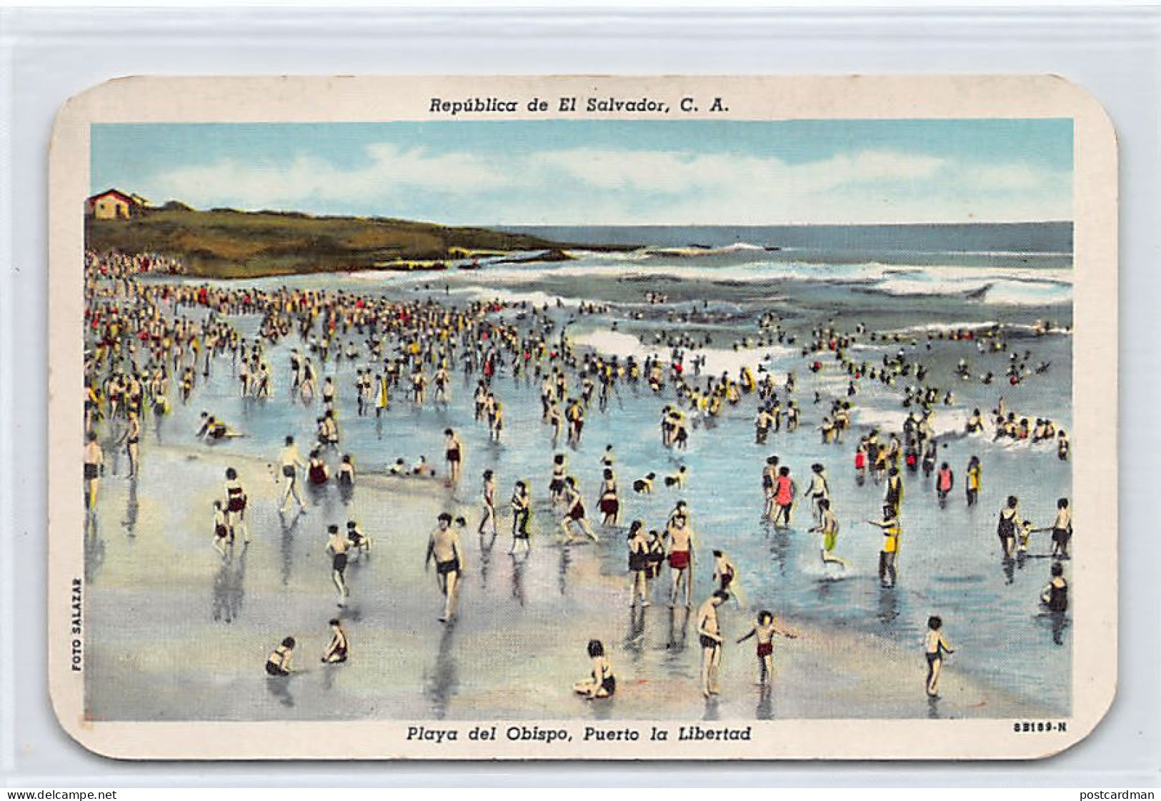 EL SALVADOR - Playa del Obispo, Puerto La Libertad - Ed. Salazar