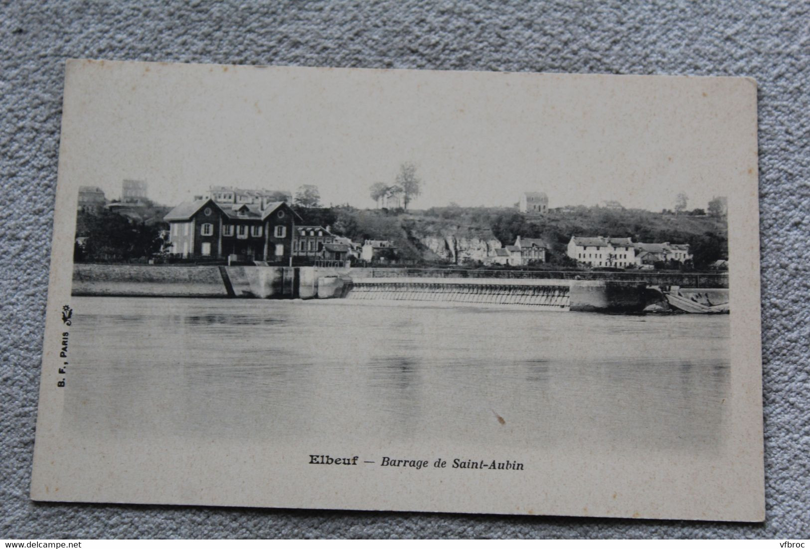 Elbeuf, barrage de saint Aubin, Seine maritime 76