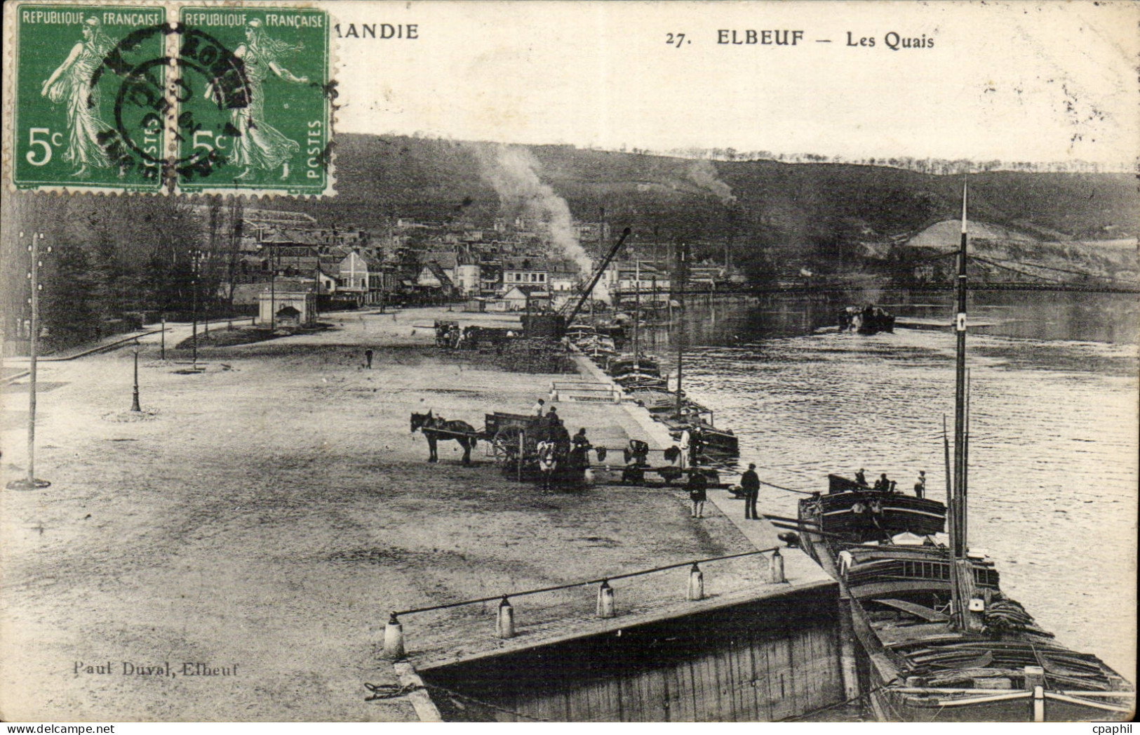Elbeuf - Les Quais CPA