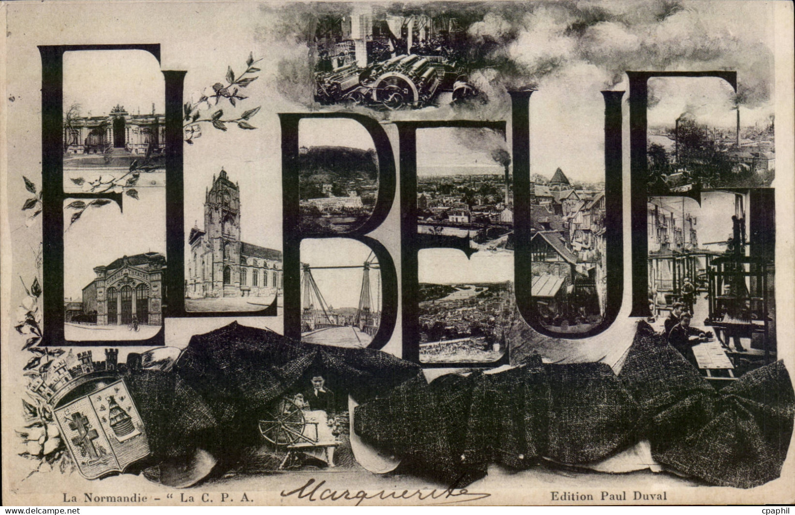 Elbeuf - Souvenir - CPA