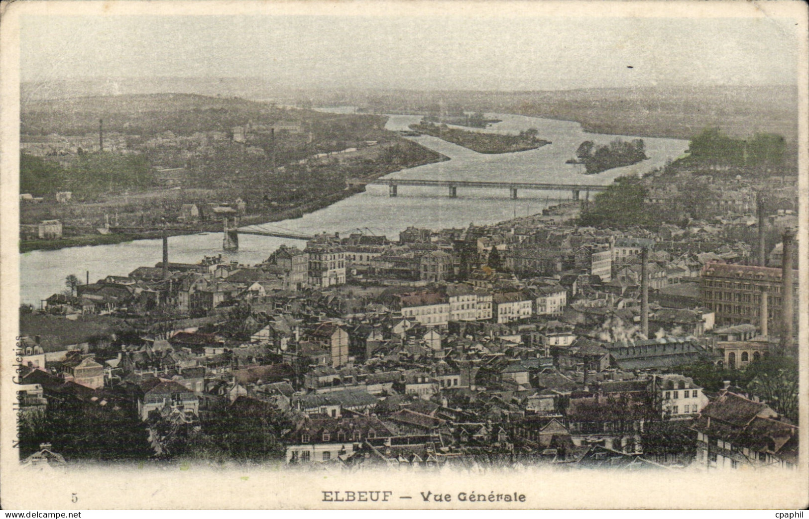 Elbeuf - Vue Generale - CPA