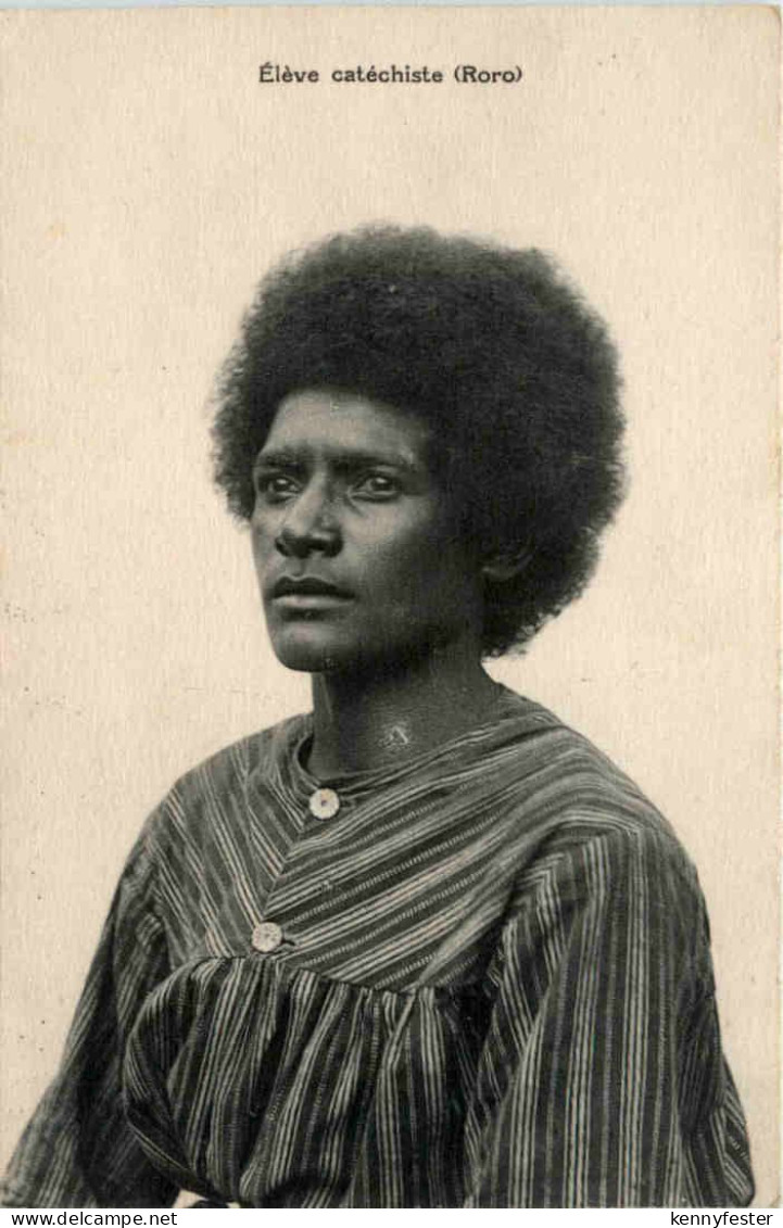 Eleve catechiste Roro - Nouvelle Guinee