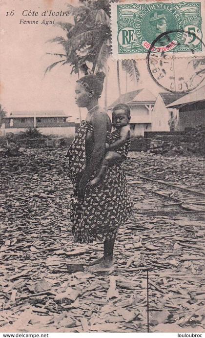 COTE D'IVOIRE FEMME AGUI