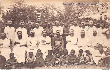 Côte d'Ivoire - Personnel de la Mission Catholique - Ed. Vicariat Apostolique de la Côte d'Ivoire