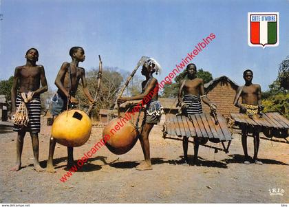 Groupe de danse de la région de Boudiali - Côte d'Ivoire Ivory Coast