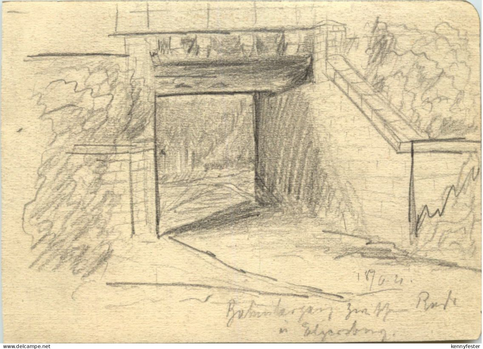 Elgersburg - handgemalt