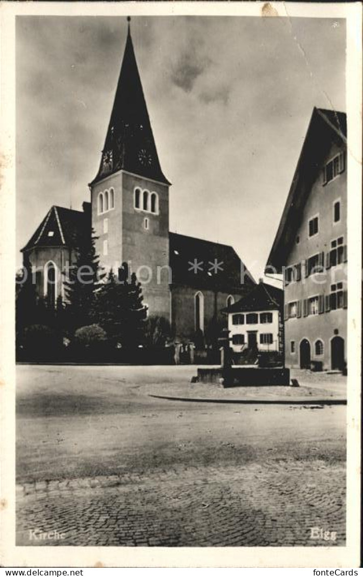 Elgg Kirche Brunnen