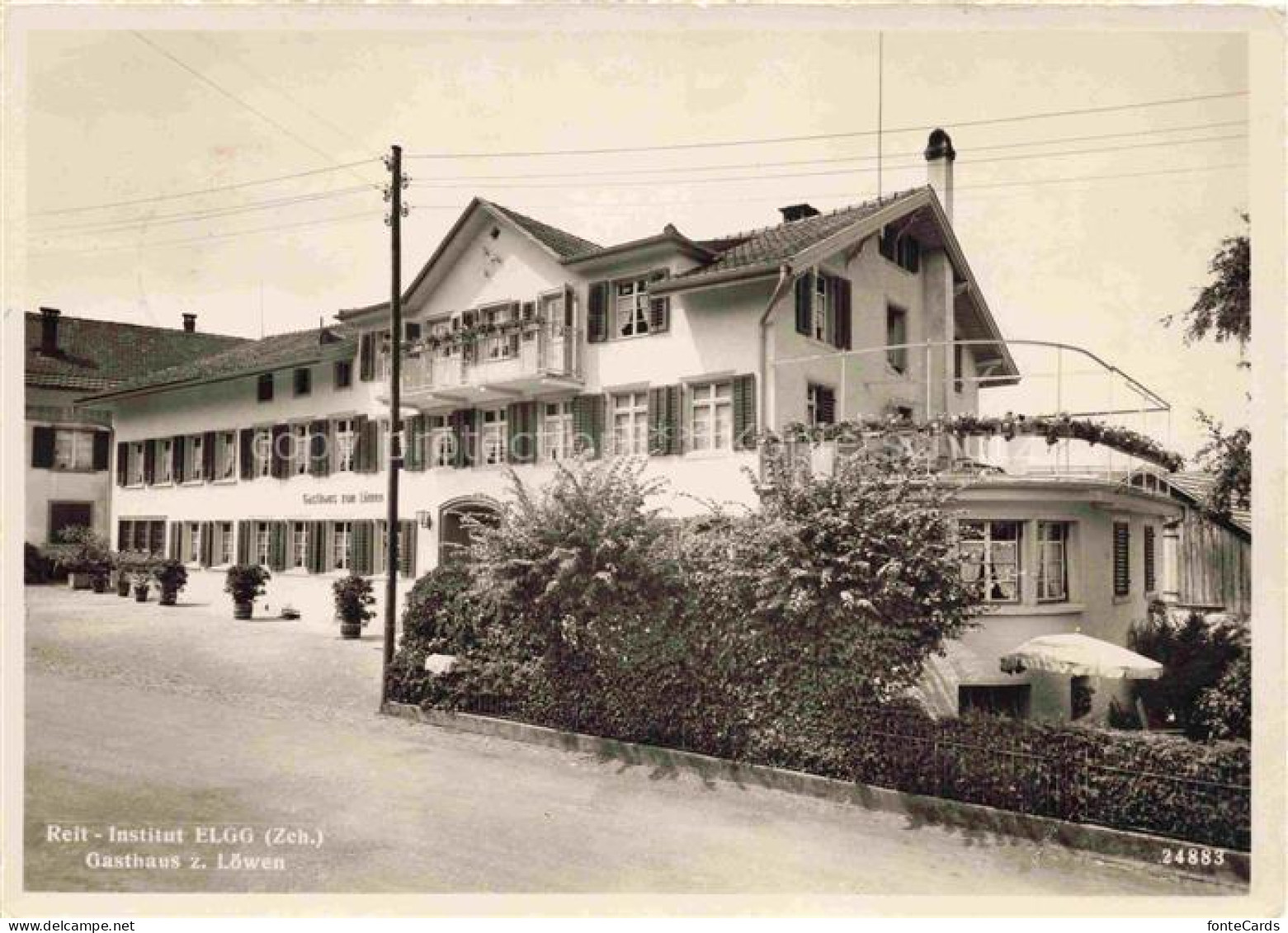 Elgg Winterthur ZH Reitinstitut Elgg Gasthaus zum Loewen