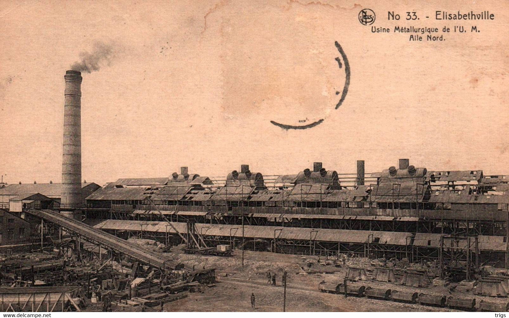 Elisabethville - Usine Métallurgique de l'U. M. (Aile Nord)