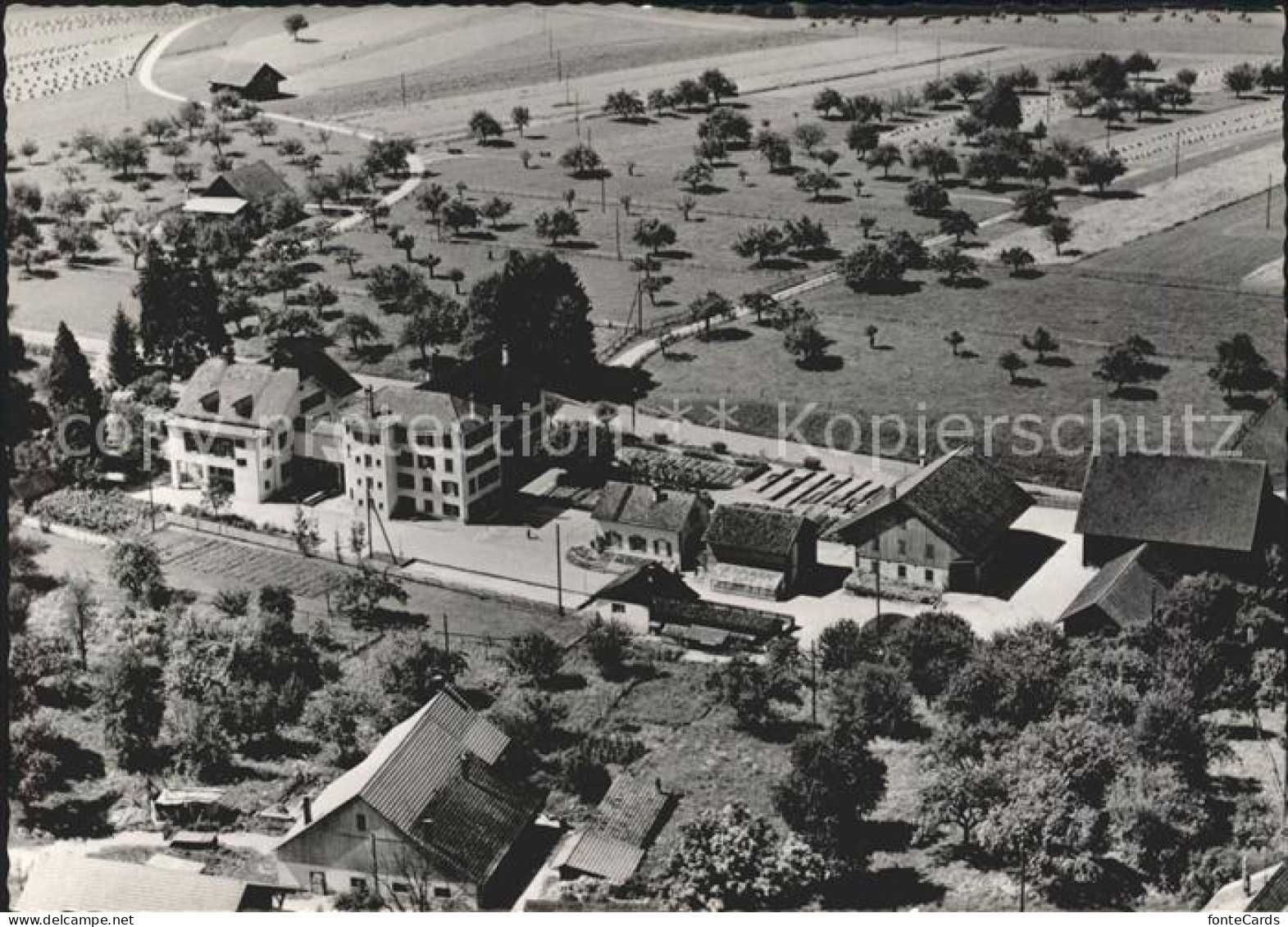 Ellikon Thur Fliegeraufnahme