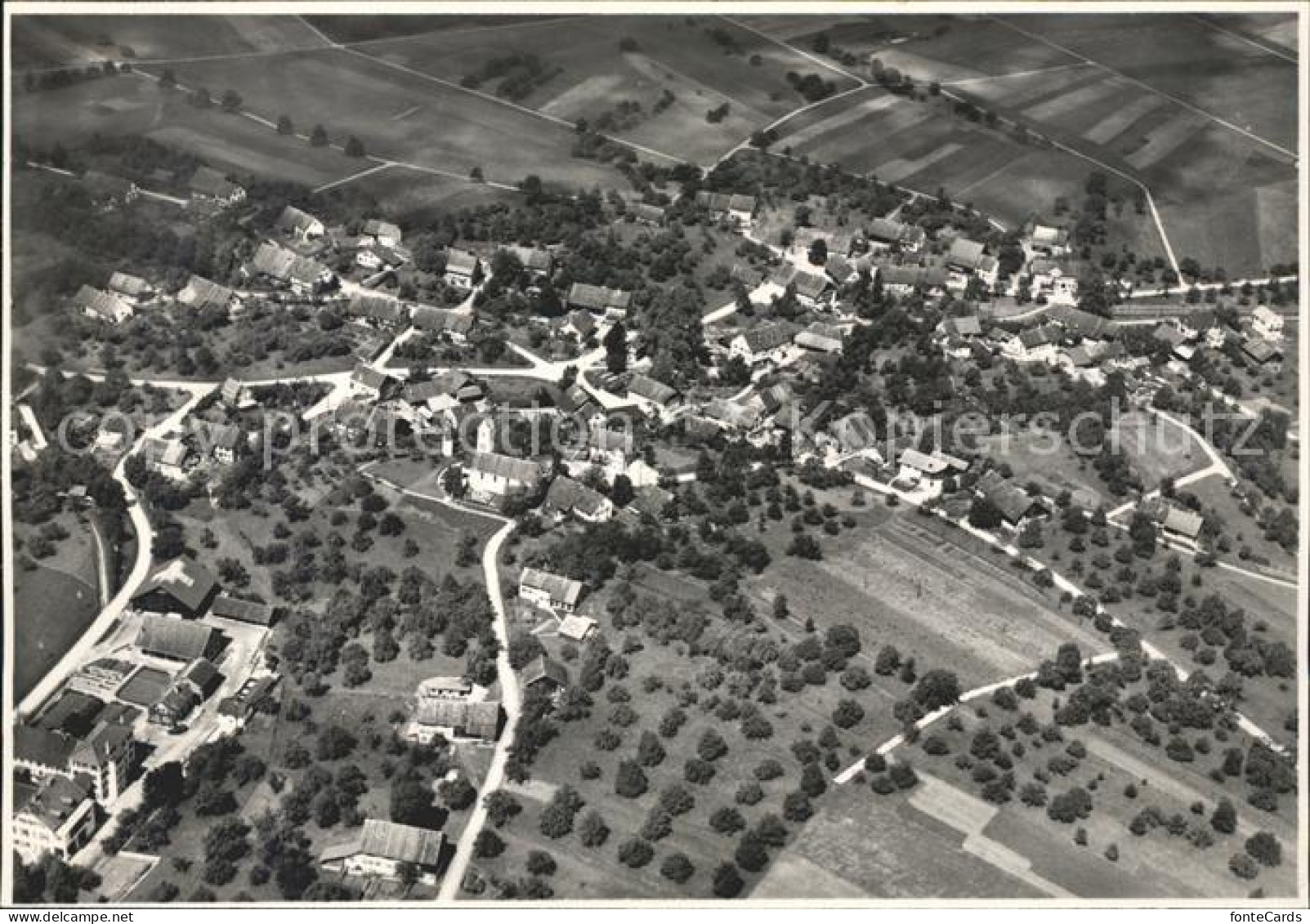 Ellikon Thur Fliegeraufnahme