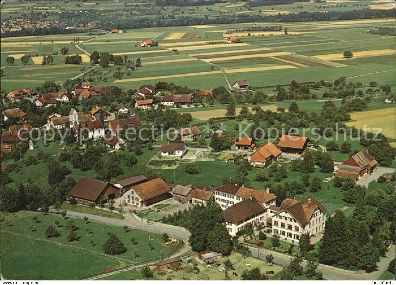 Ellikon Thur Fliegeraufnahme