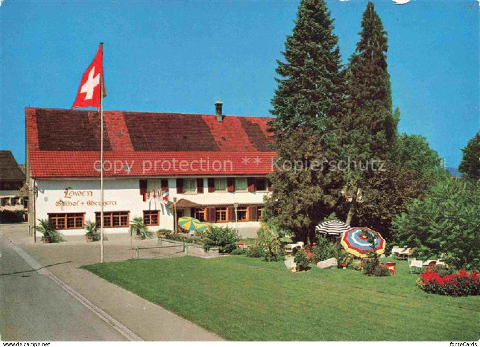 Ellikon Thur Loewen Landgasthof und Metzgerei