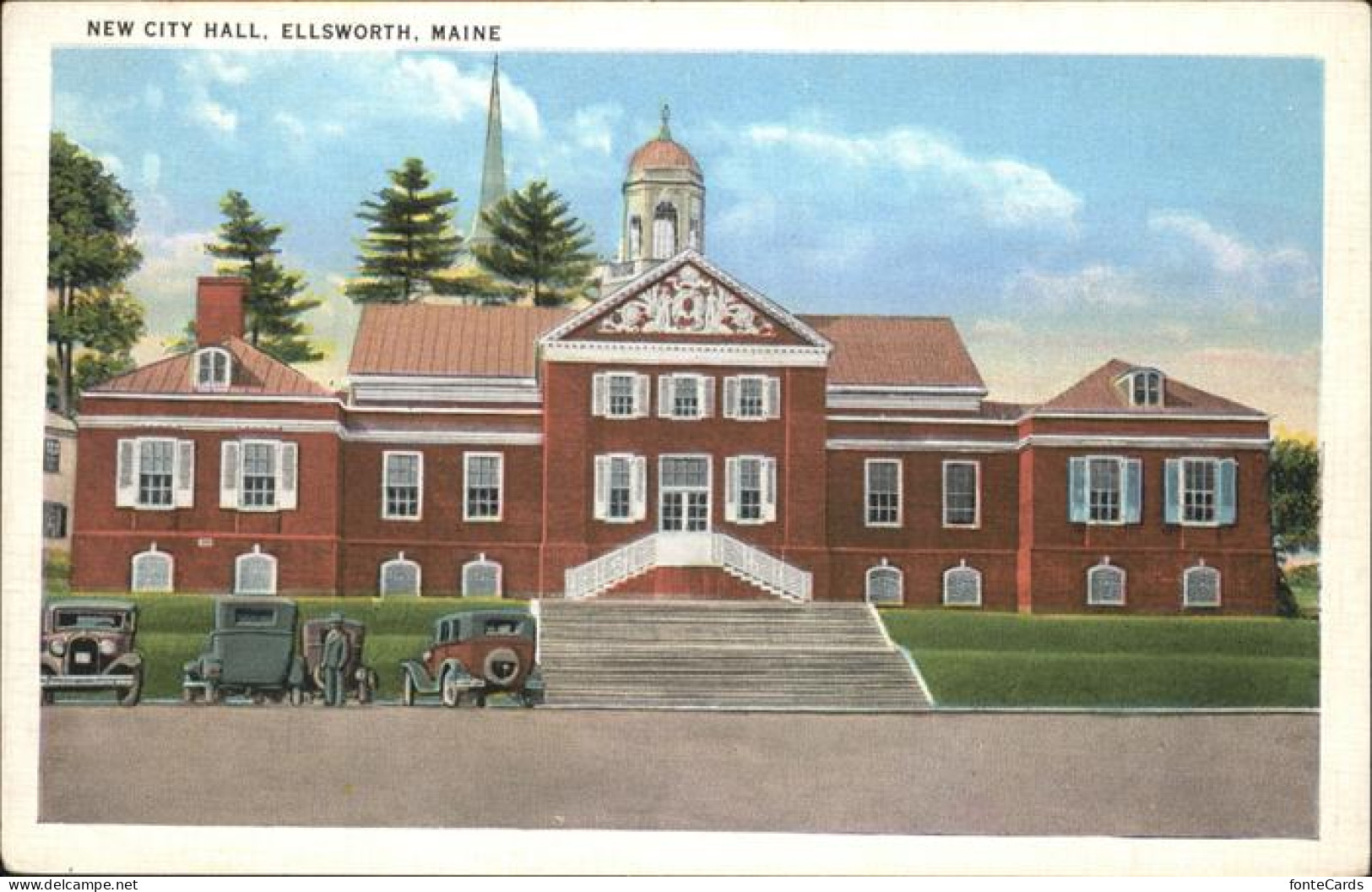 Ellsworth Maine New City Hall