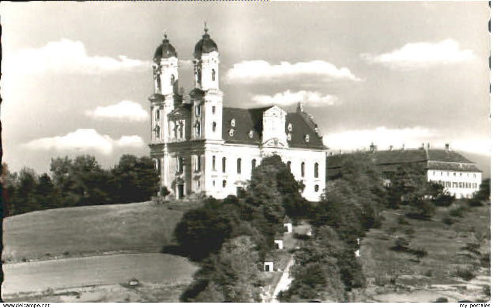 Ellwangen Jagst Ellwangen Kirche Schoenenberg o 1956
