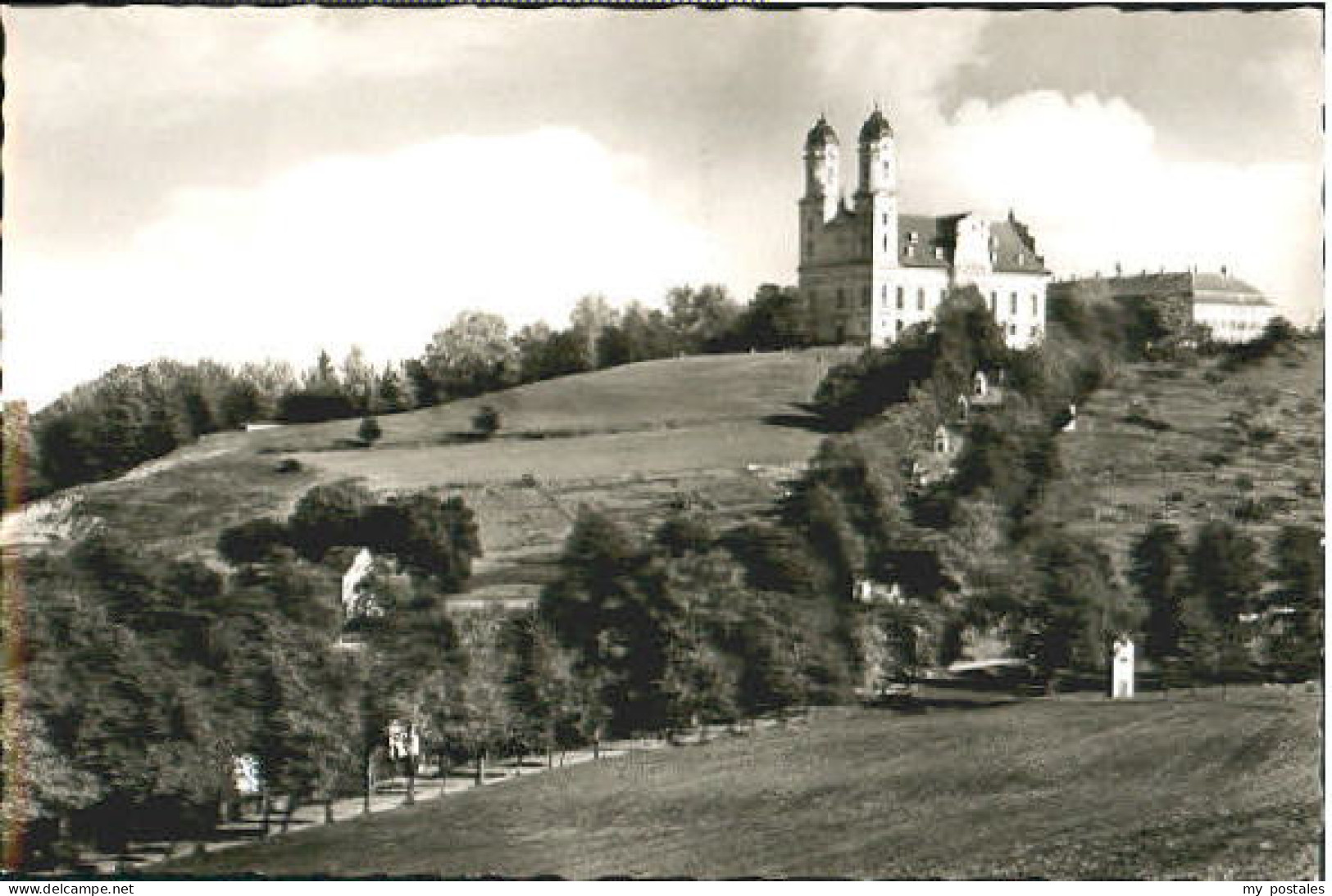 Ellwangen Jagst Ellwangen Kirche Schoenenberg o 1957