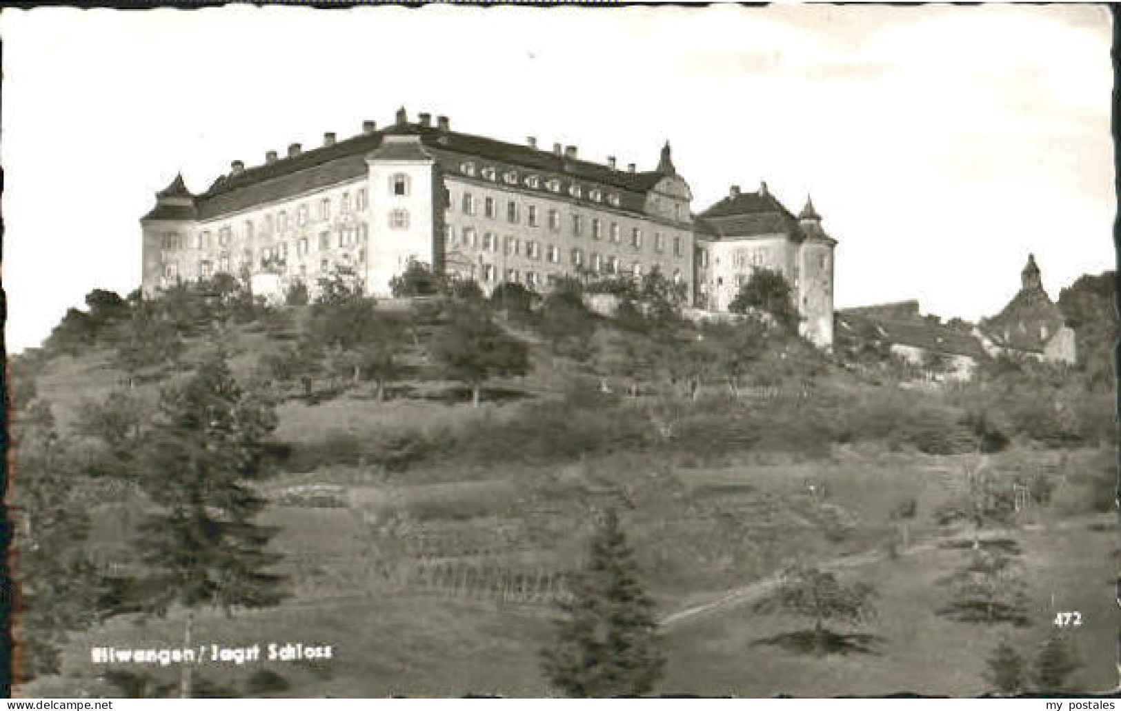 Ellwangen Jagst Ellwangen Schloss x 1960