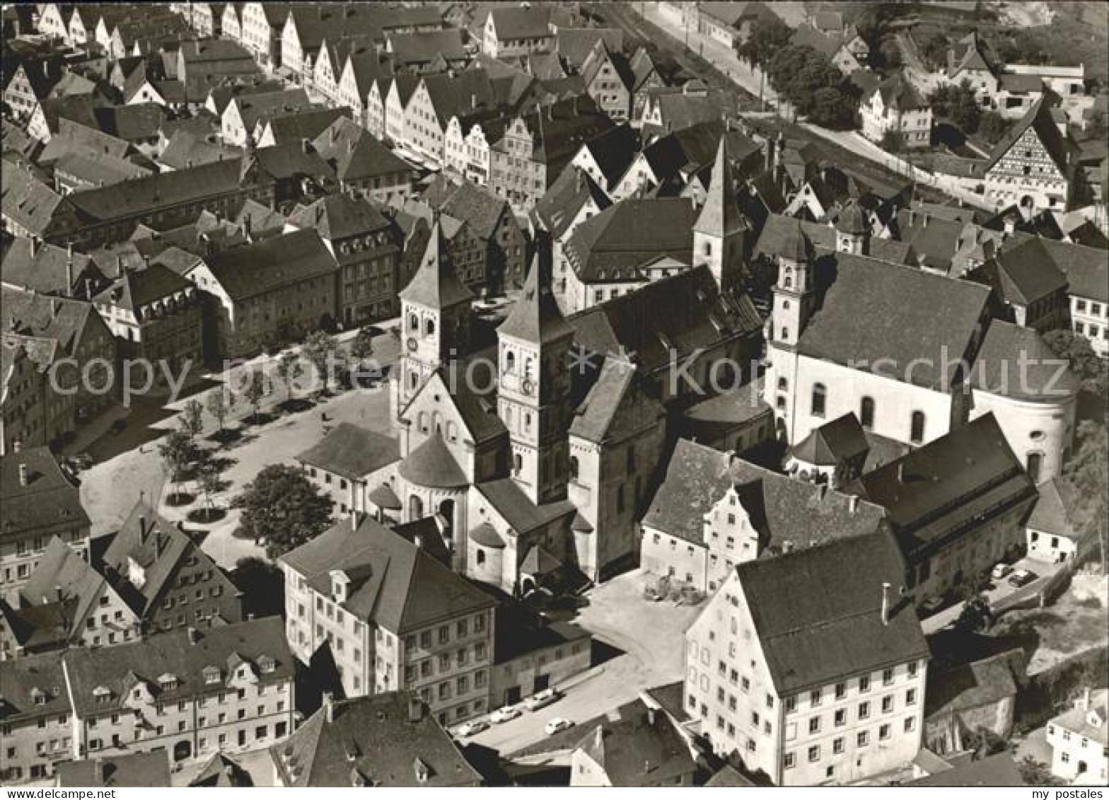 Ellwangen Jagst Fliegeraufnahme