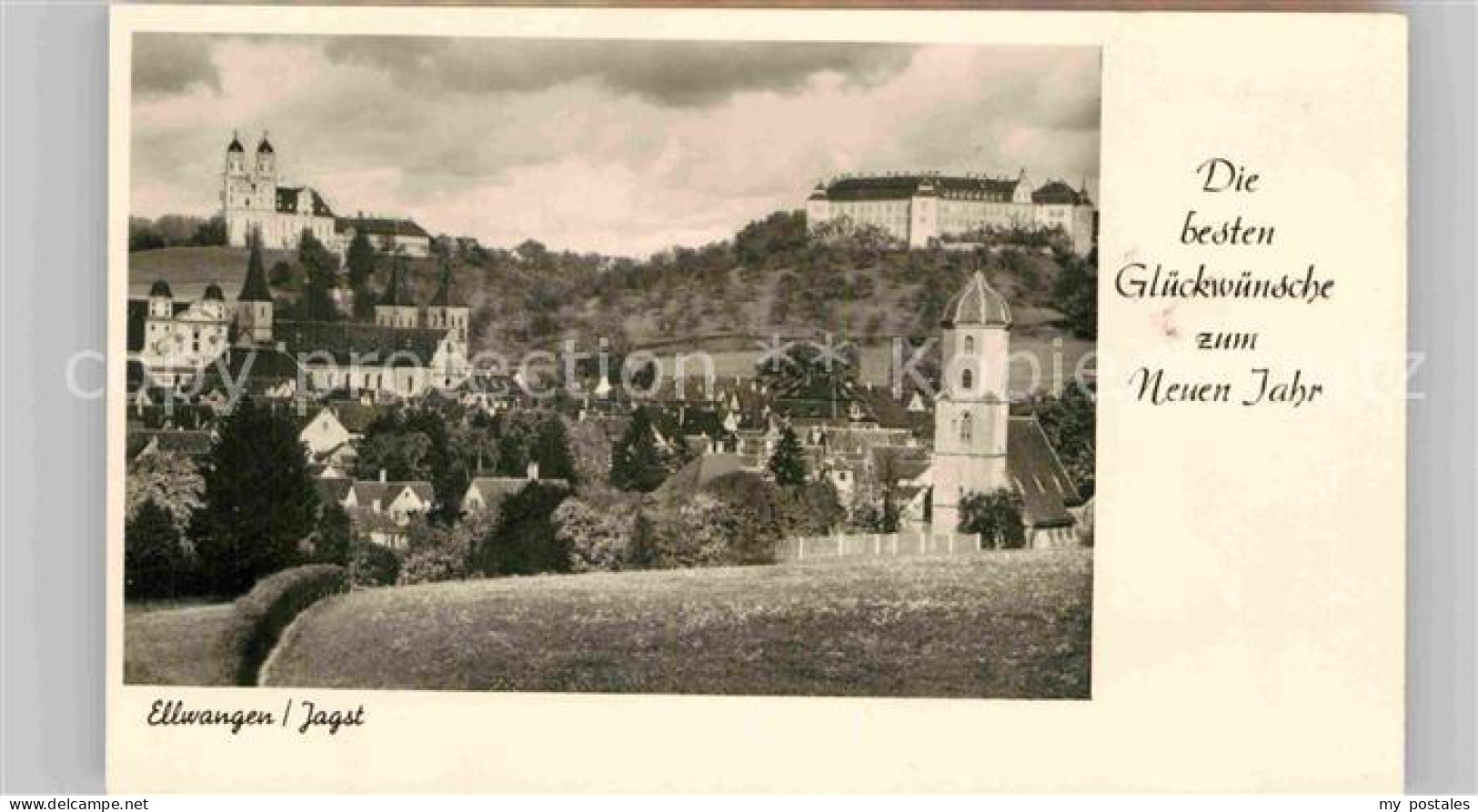 Ellwangen Jagst Gesamtansicht