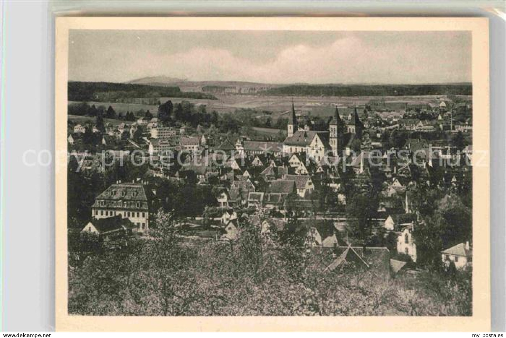 Ellwangen Jagst Panorama