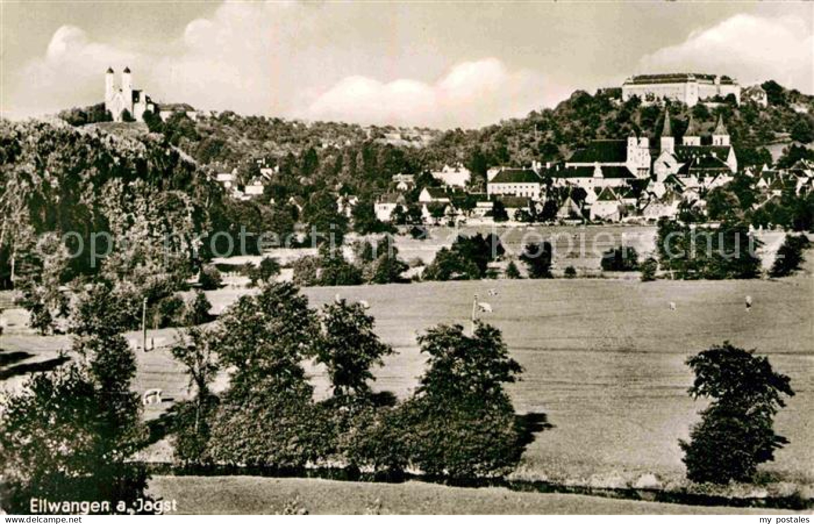 Ellwangen Jagst Panorama