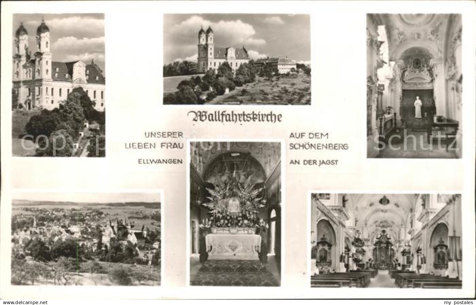 Ellwangen Jagst Wallfahrtskirche