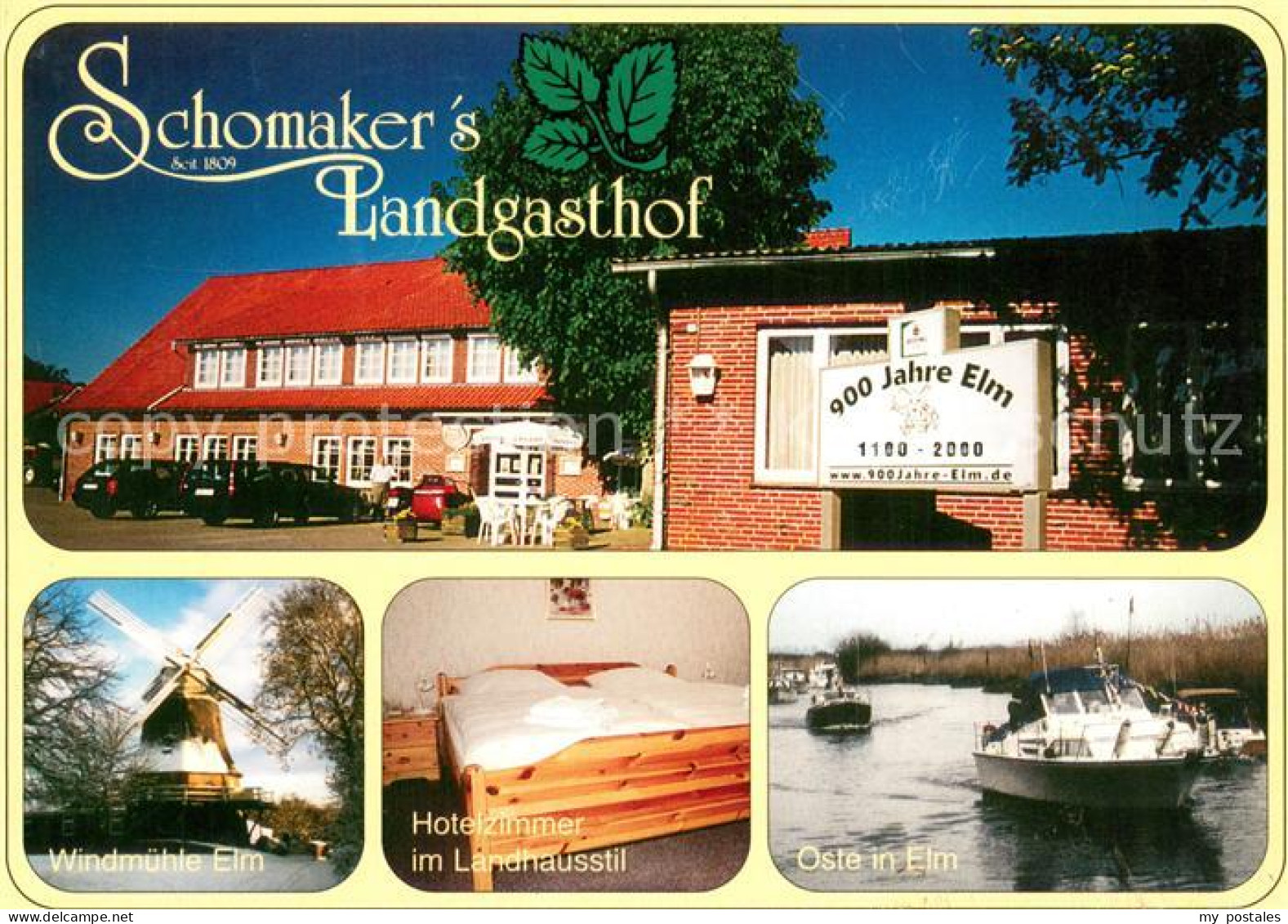 Elm Bremervoerde Schomakers Landgasthof Windmuehle Elm Hotelzimmer im Landhausst