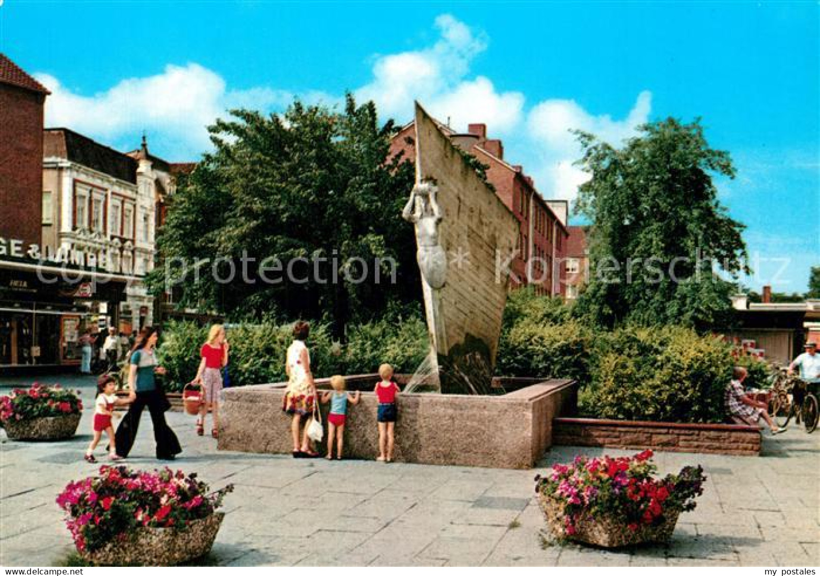 Elmshorn Florabrunnen Holstenplatz