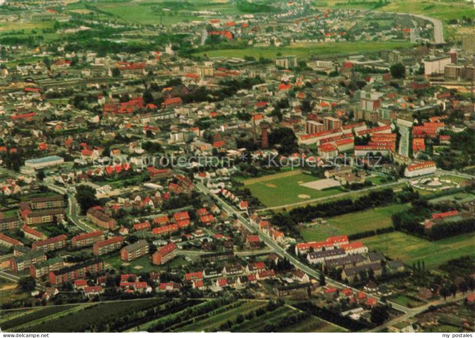 ELMSHORN Pinneberg Schleswig-Holstein Fliegeraufnahme