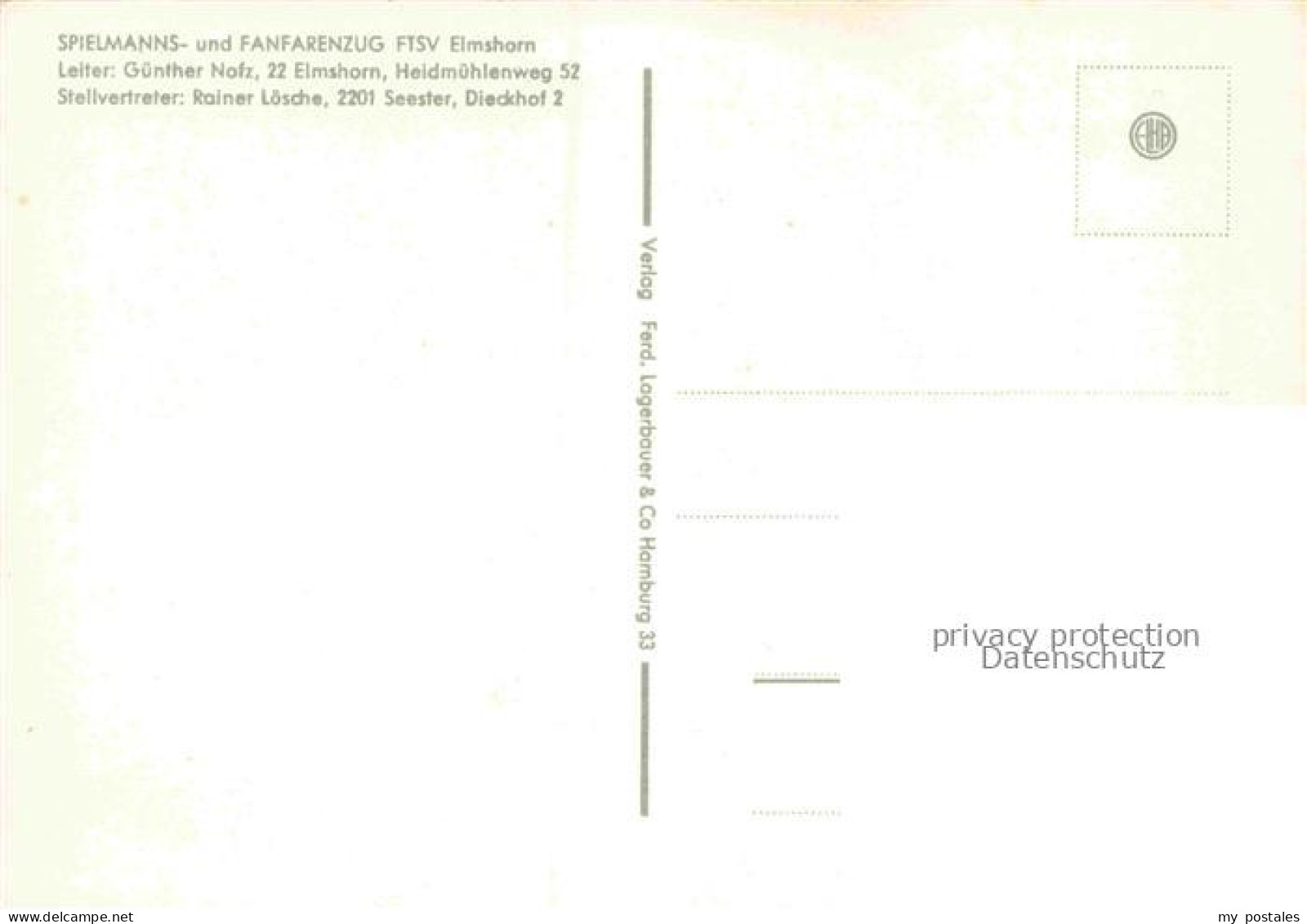 ELMSHORN Pinneberg Schleswig-Holstein Spielmanns und Fanfarenzug FTSV Elmshorn