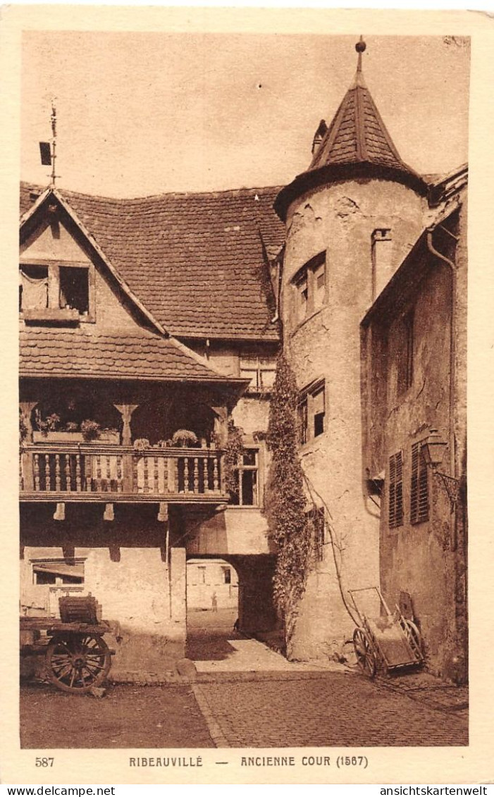 Elsass Ribeauville Ancienne Cour (1567) ngl #196.413