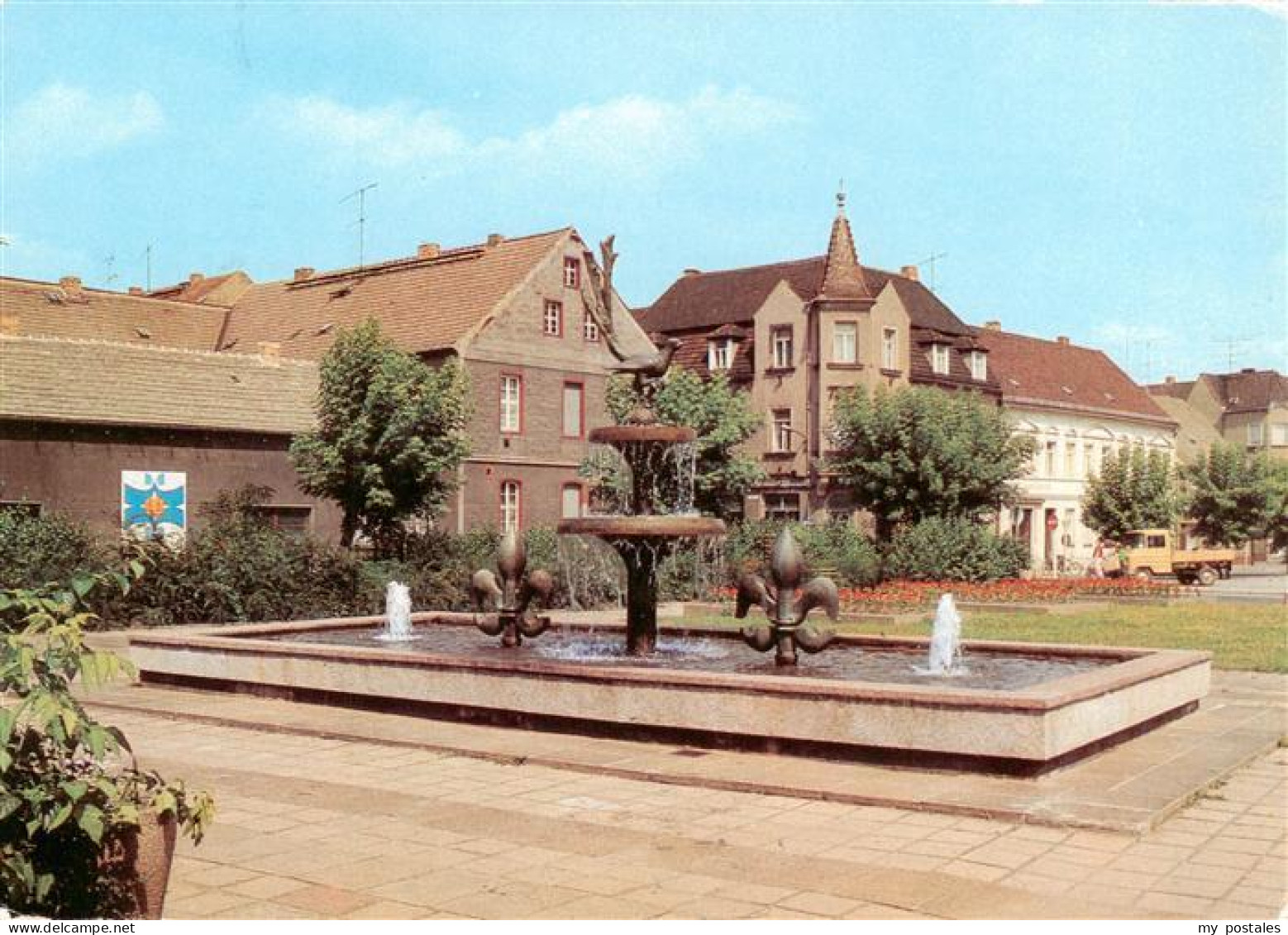 Elsterwerda Elsterbrunnen am Markt