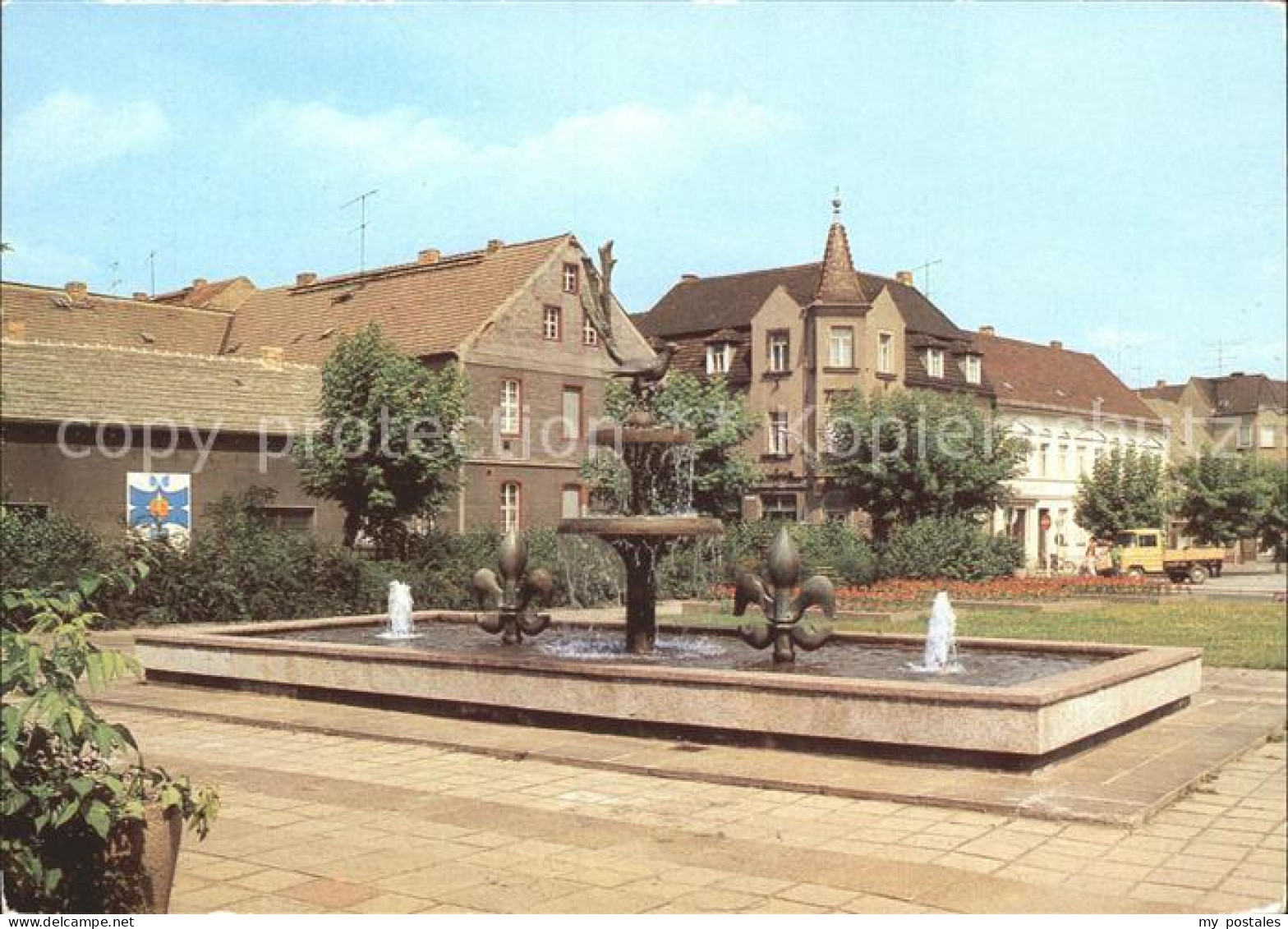 Elsterwerda Elsterbrunnen am Markt