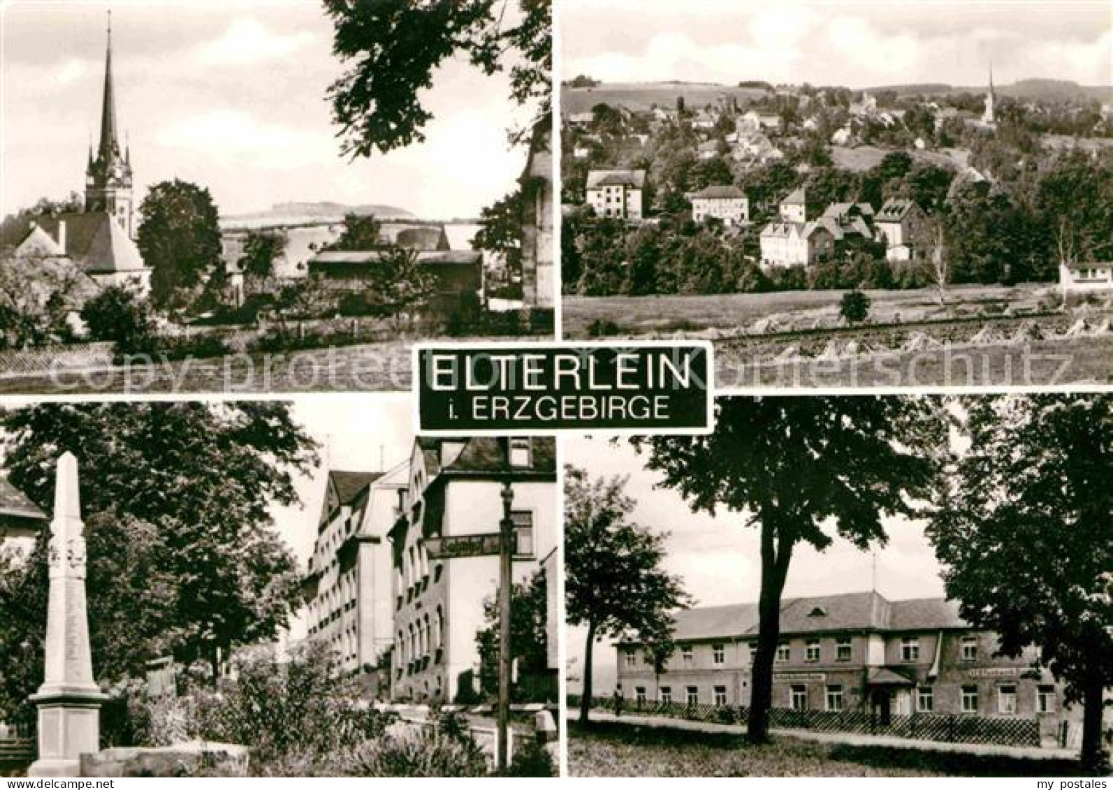 Elterlein Kirche Brunnen