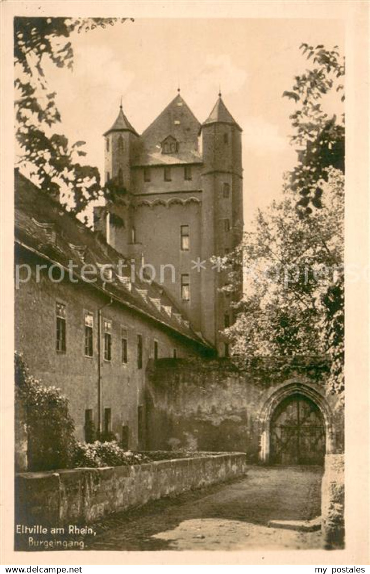 Eltville Rhein Burgeingang