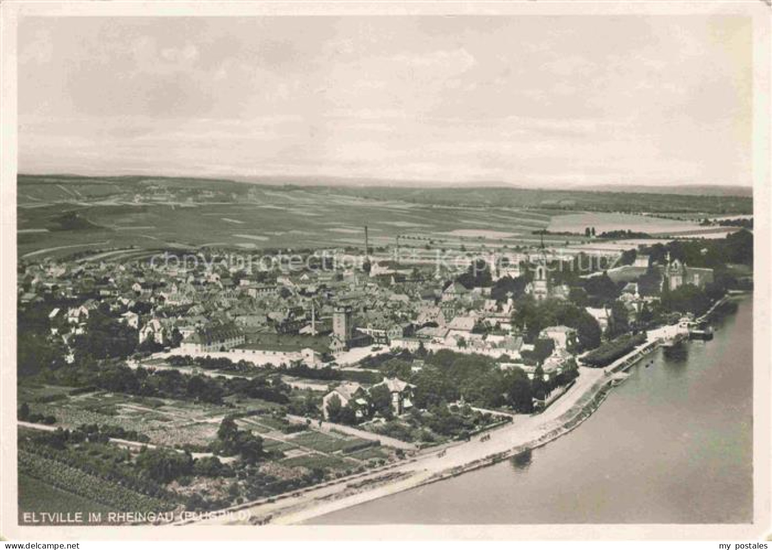 Eltville Rhein Fliegeraufnahme