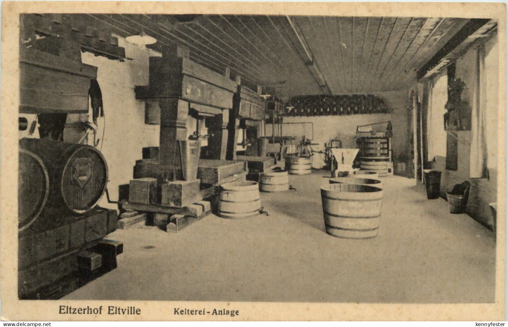 Eltzerhof Eltville - Kelterei Anlage