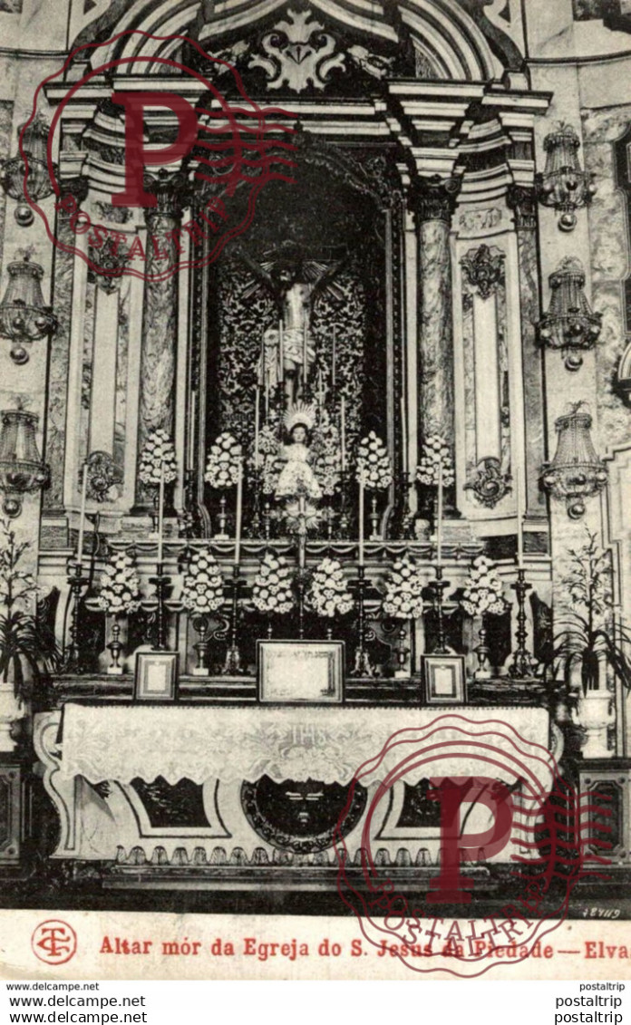 ELVAS Altar mór da Igreja do Senhor Jesus da Piedade 2 Scans PORTUGAL