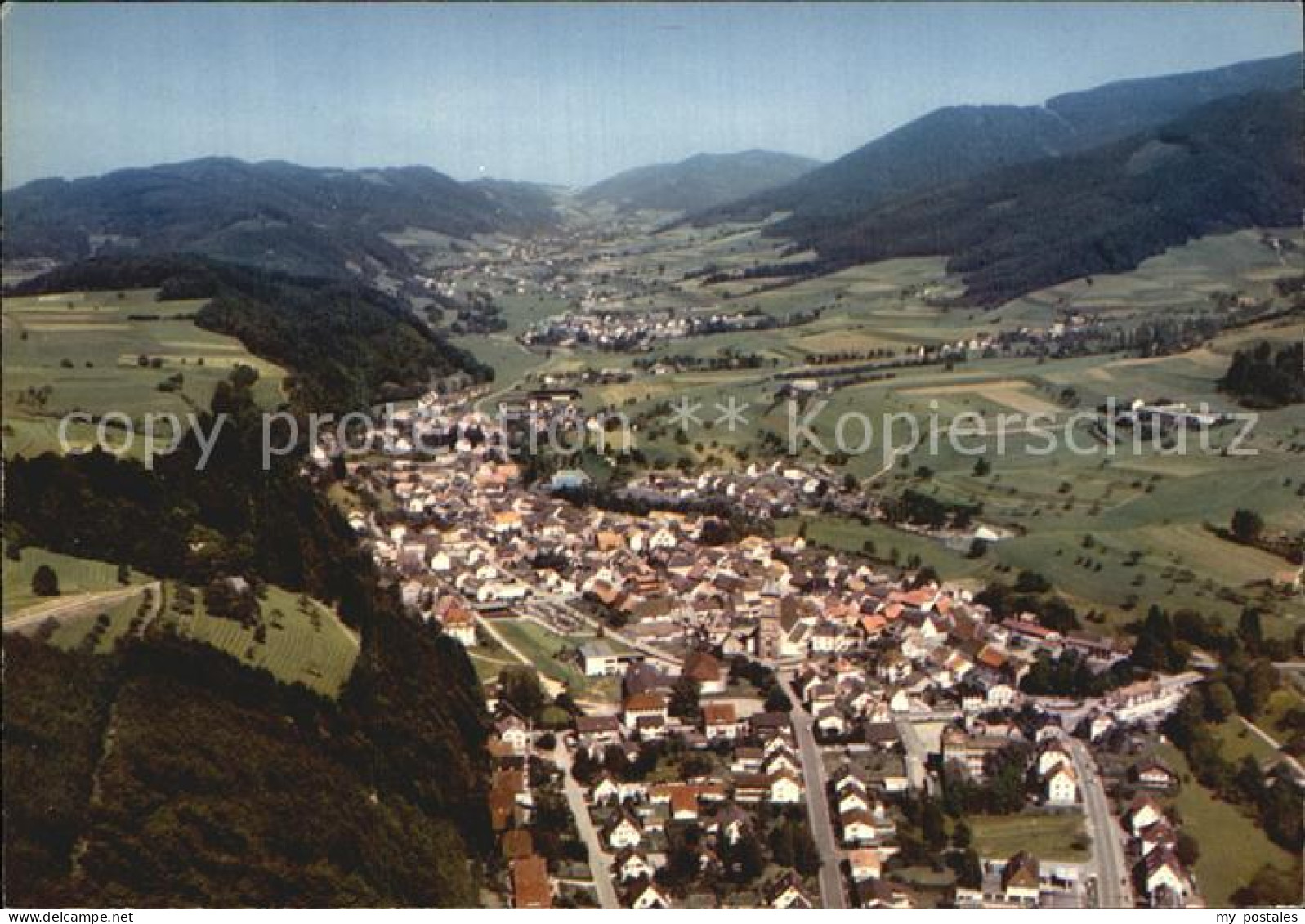 Elzach Emmendingen BW Fliegeraufnahme
