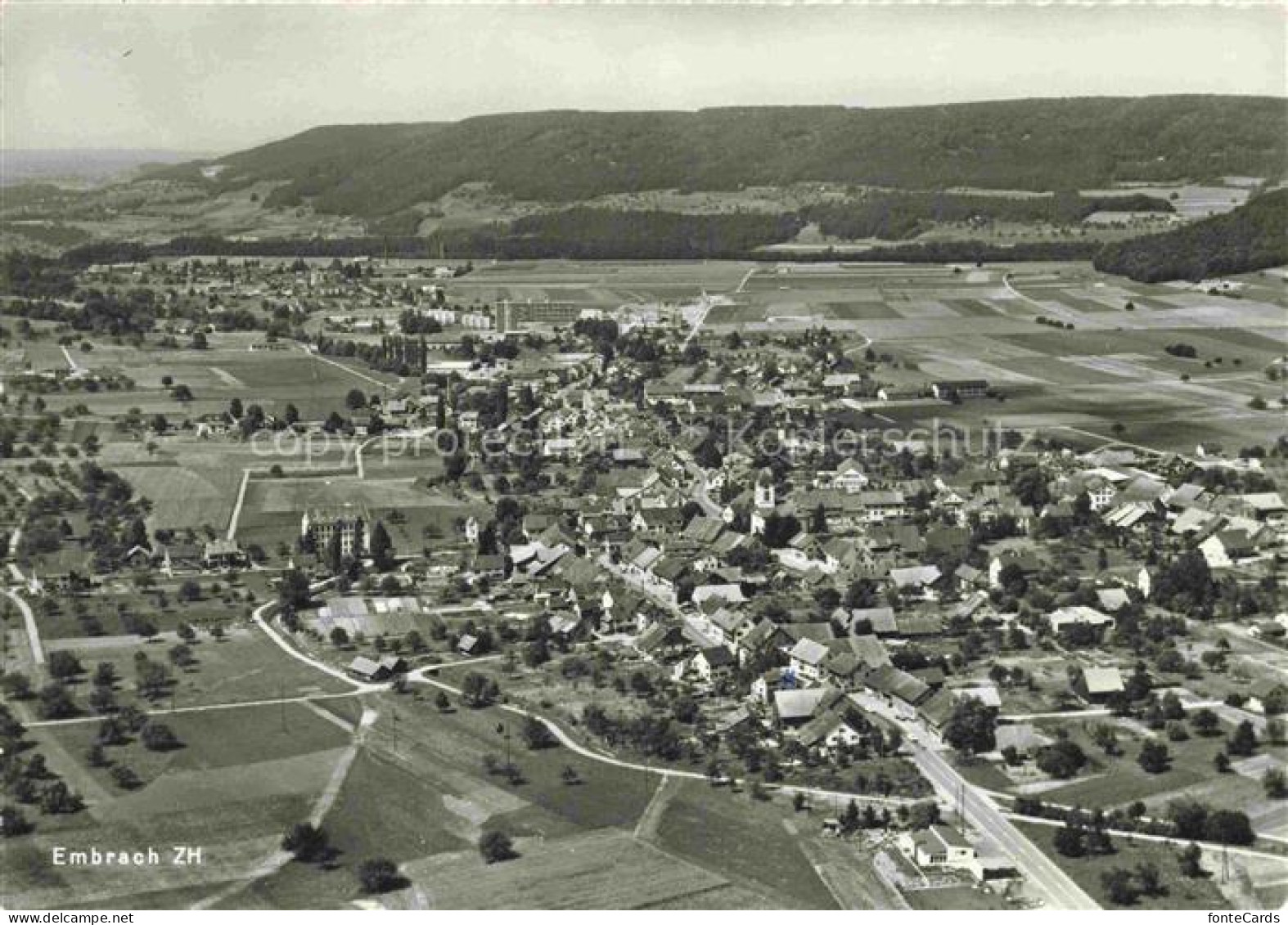 Embrach ZH Fliegeraufnahme