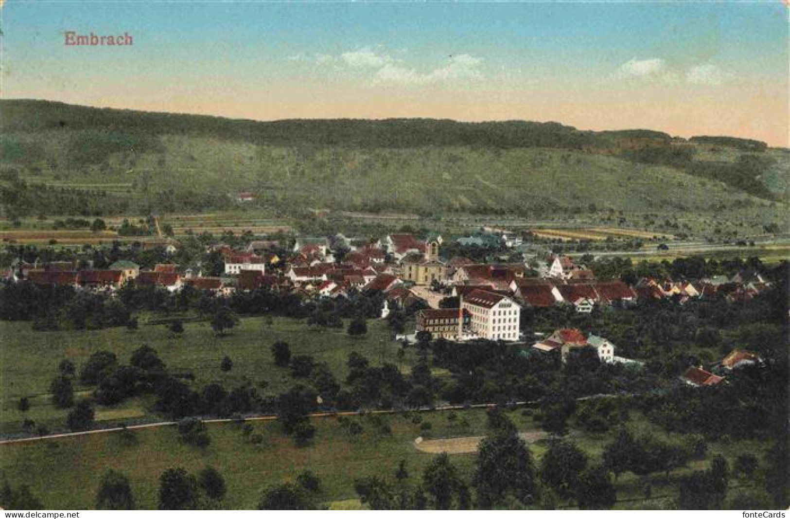 Embrach ZH Fliegeraufnahme