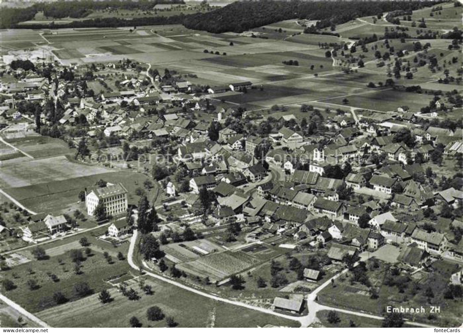 Embrach ZH Fliegeraufnahme