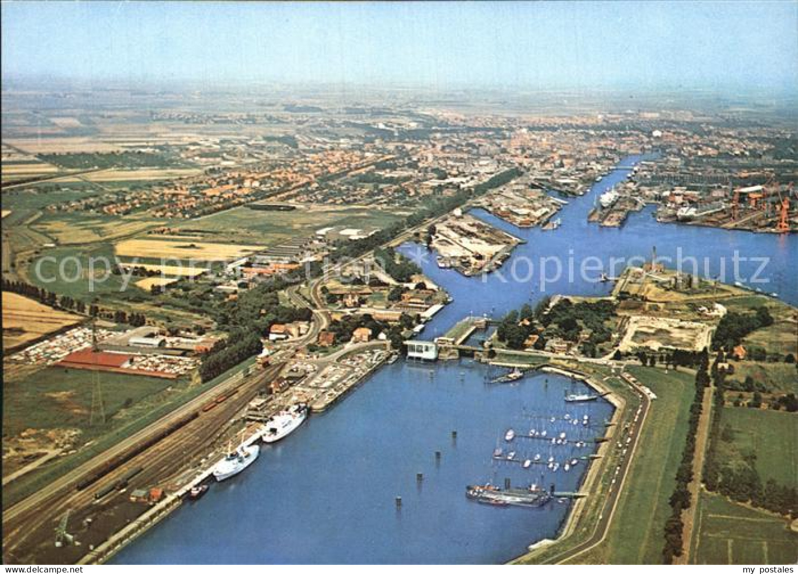 Emden Ostfriesland Luftbild
