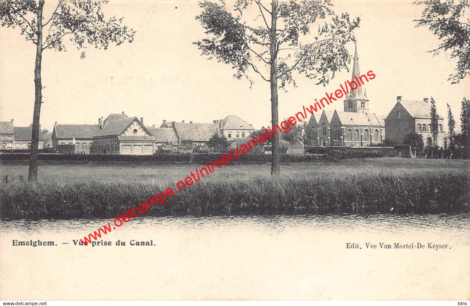 Emelghem - Vue prise du Canal - Izegem